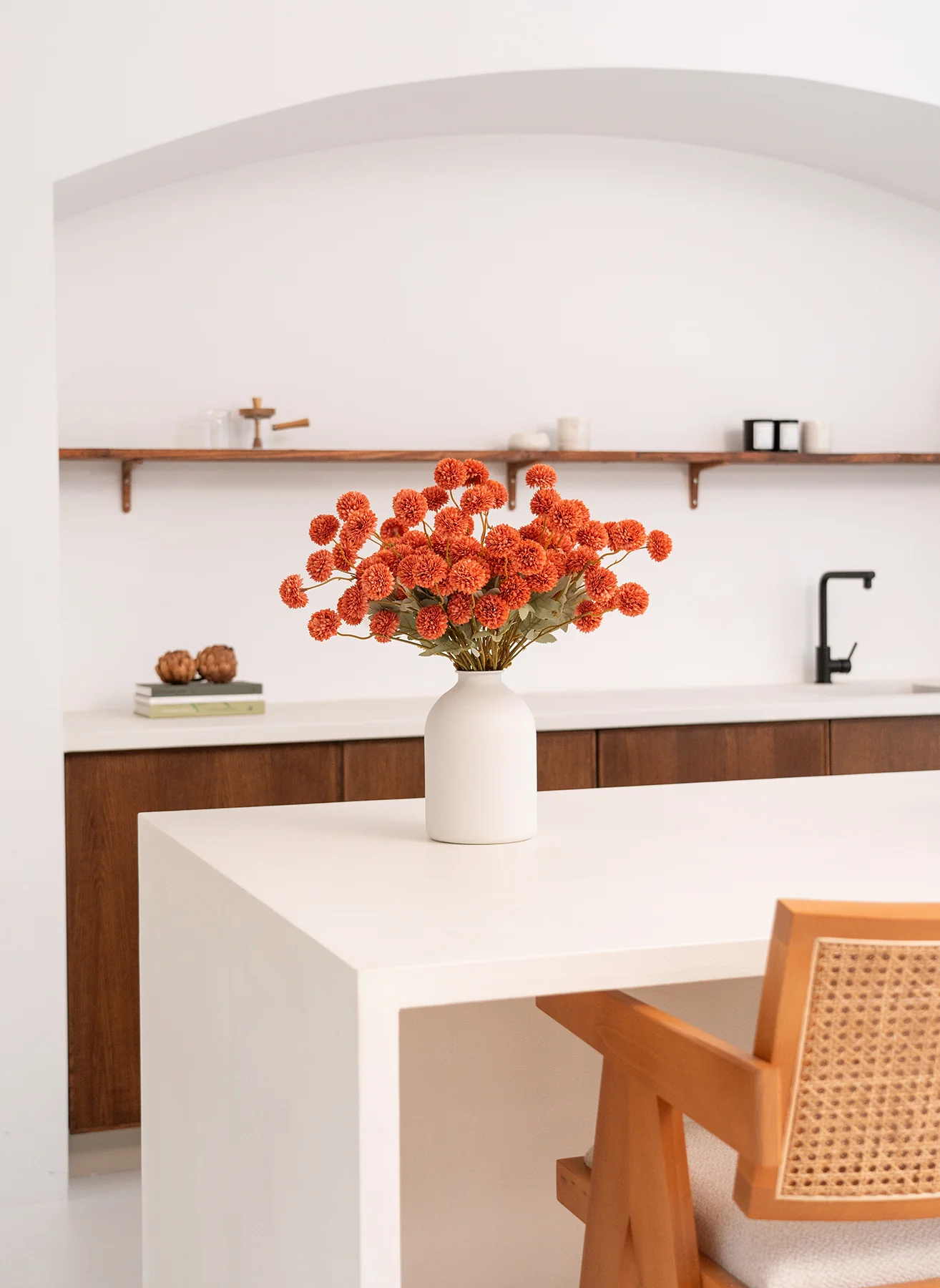 Casa vaas - Mat wit - Image 3