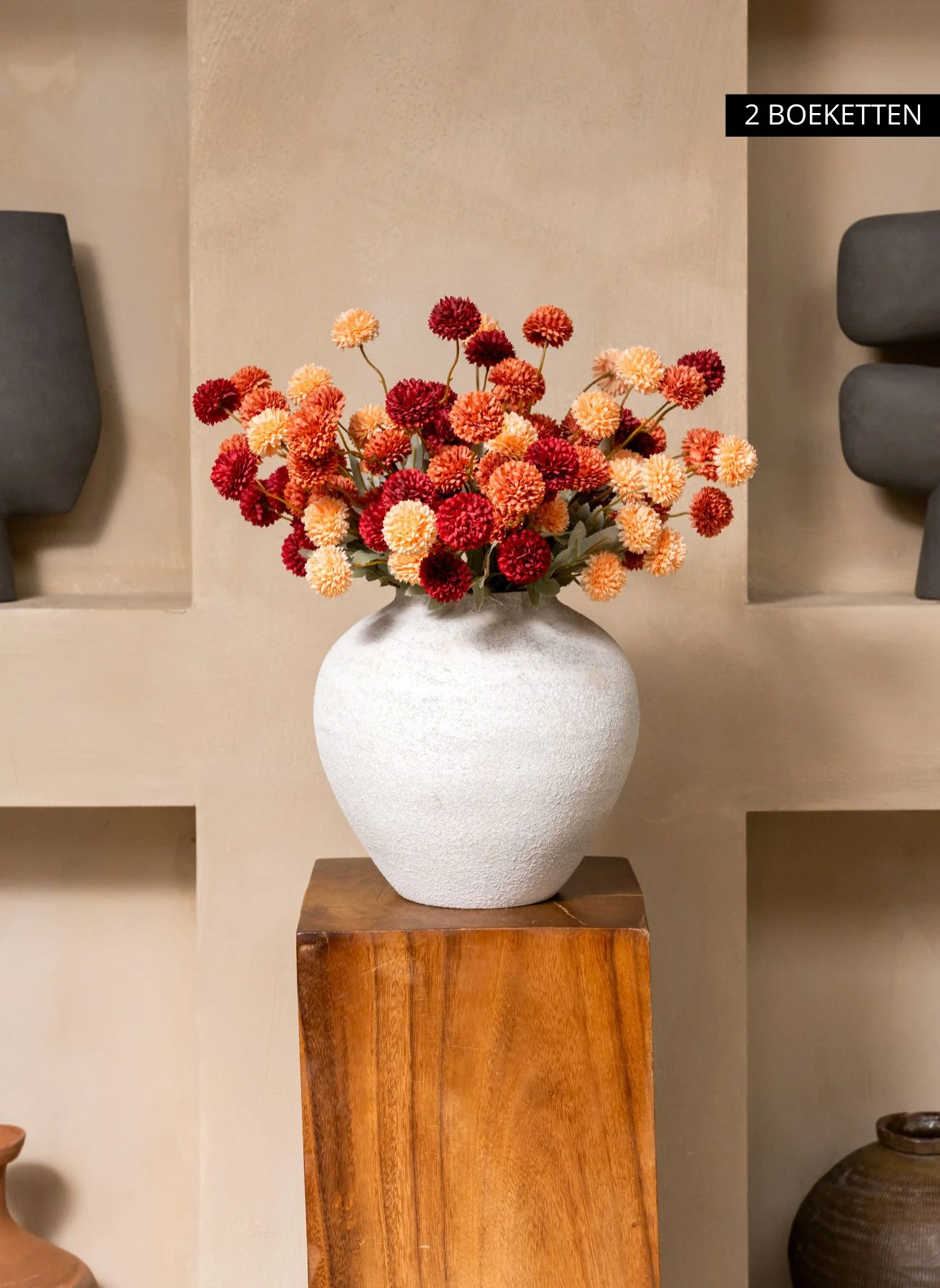 Zijden Kiku Bloemen - Mix - Image 10