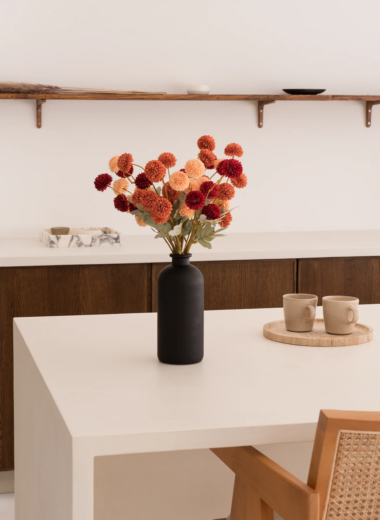 Zijden Kiku Bloemen - Mix - Image 11