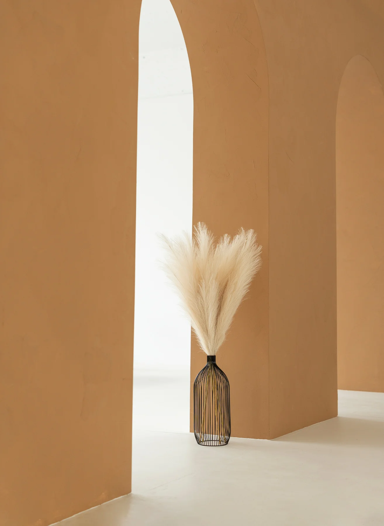 Pampas 110cm (3 stengels)- Beige - Image 5