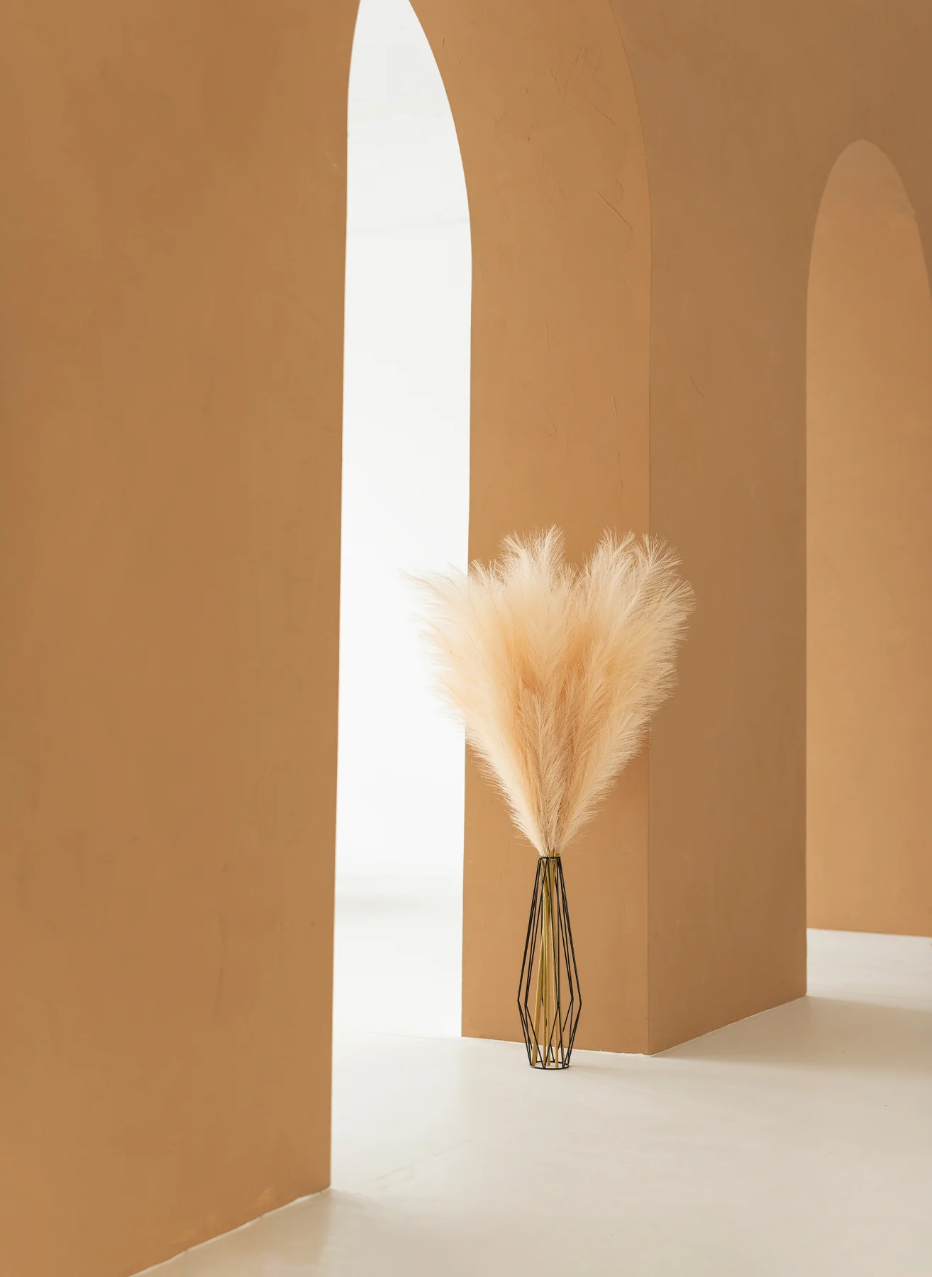 Pampas 110cm (3 stengels)- Crème - Image 10