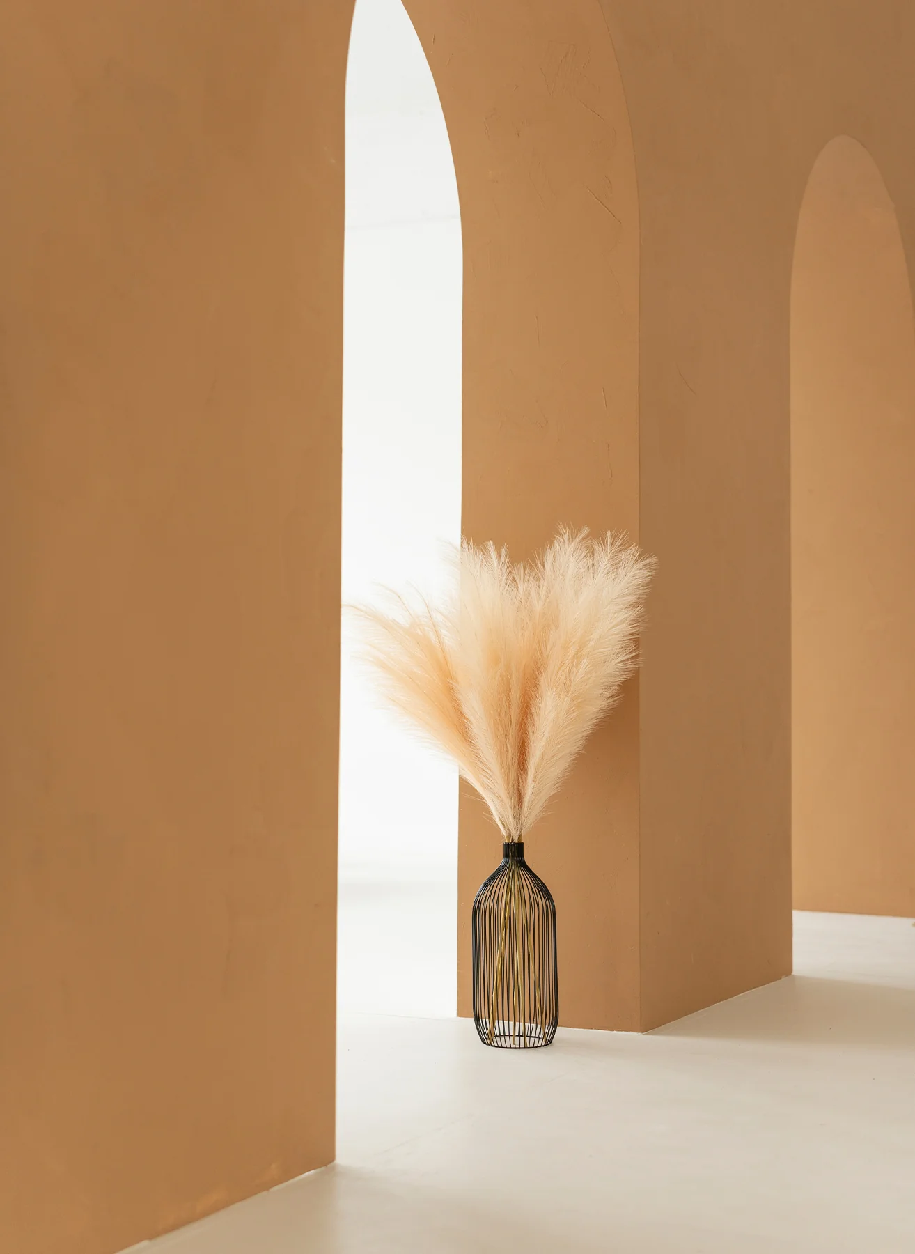 Pampas 110cm (3 stengels)- Crème - Image 4
