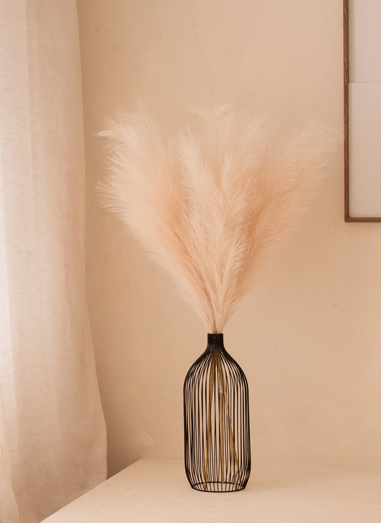 Pampas 110cm (3 stengels)- Crème - Image 5