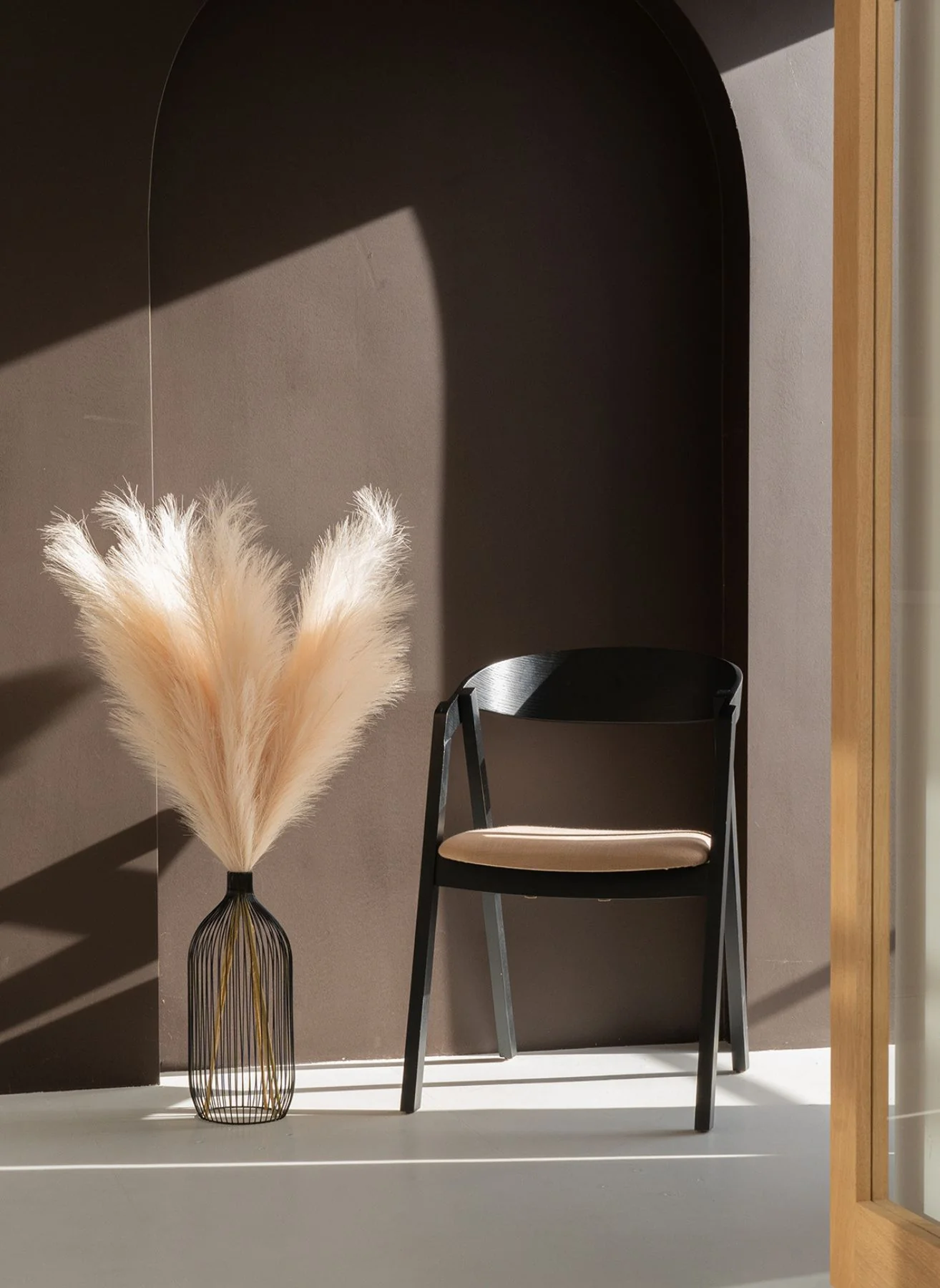 Pampas 110cm (3 stengels)- Crème - Image 8