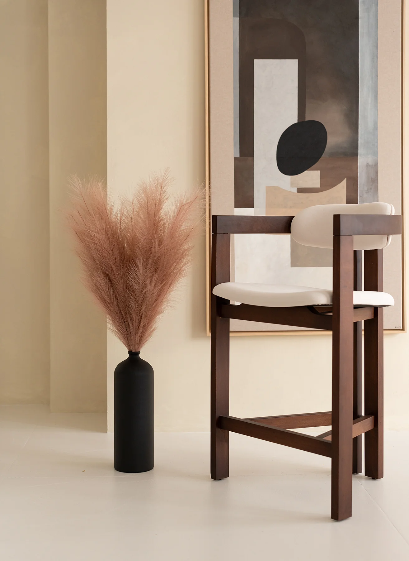 Pampas 110cm (3 stengels)- Natuurlijk Bruin - Image 12