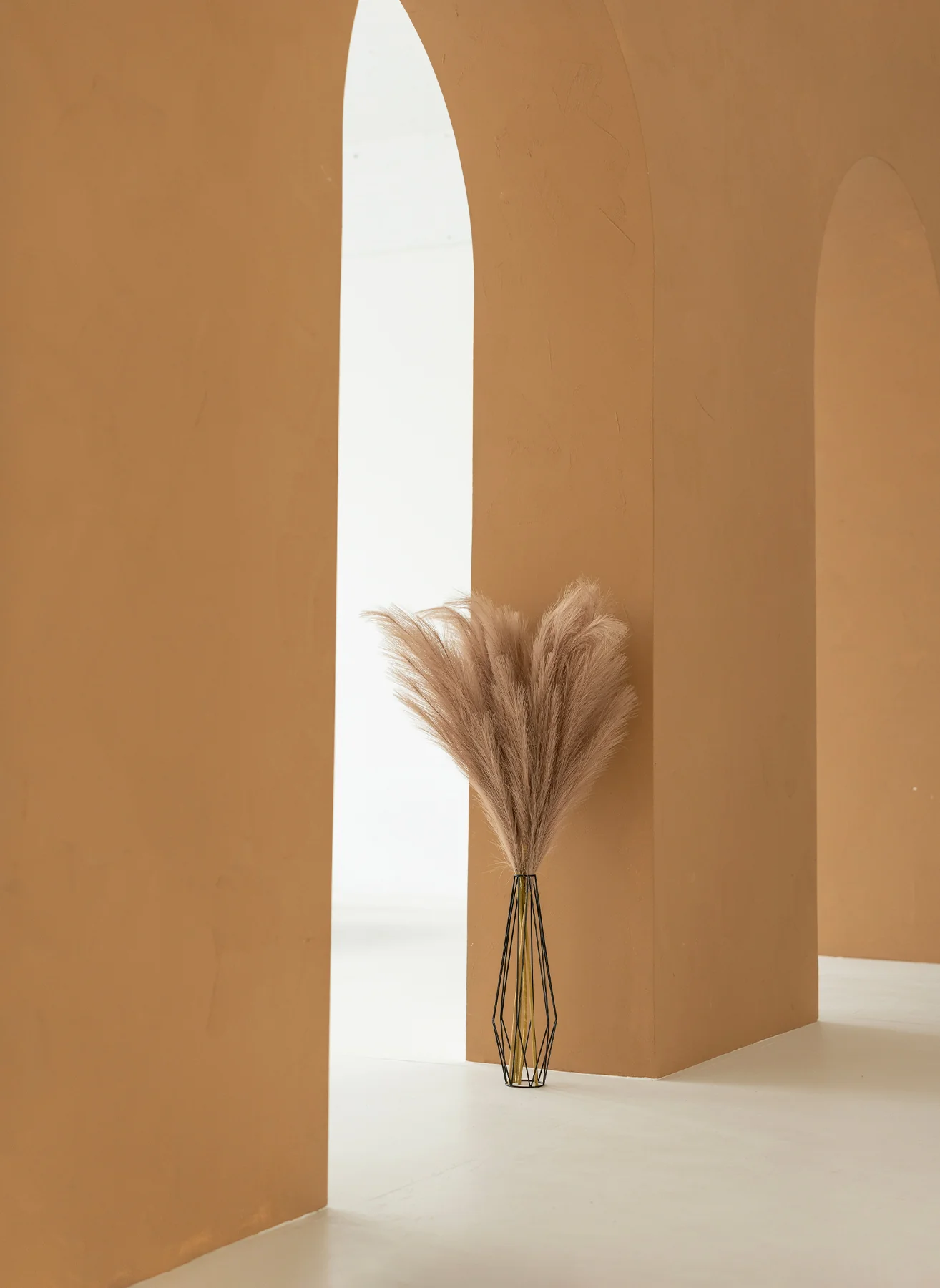 Pampas 110cm (3 stengels)- Natuurlijk Bruin - Image 7