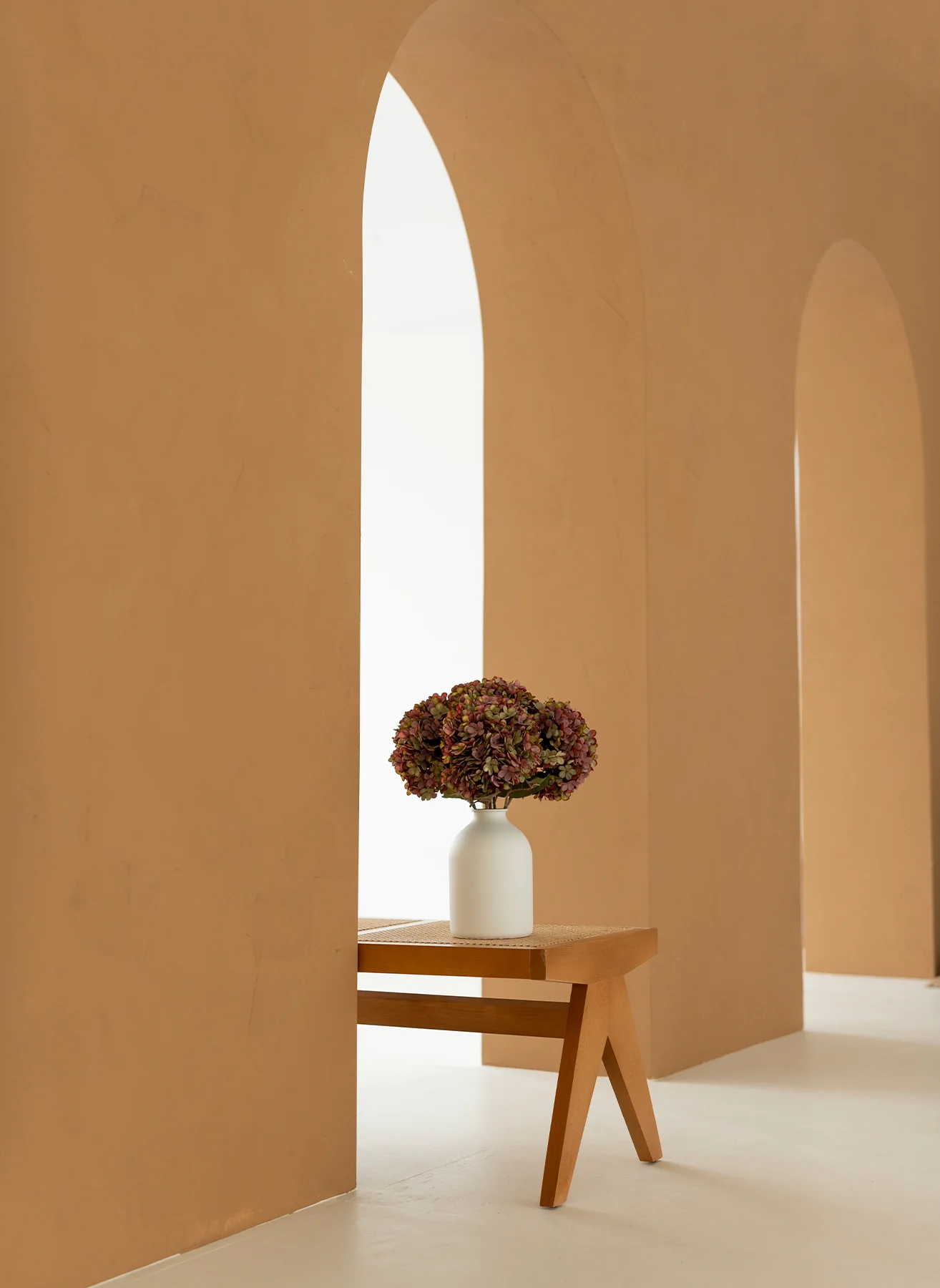 Grote Zijden Hortensia - Paars - Image 10