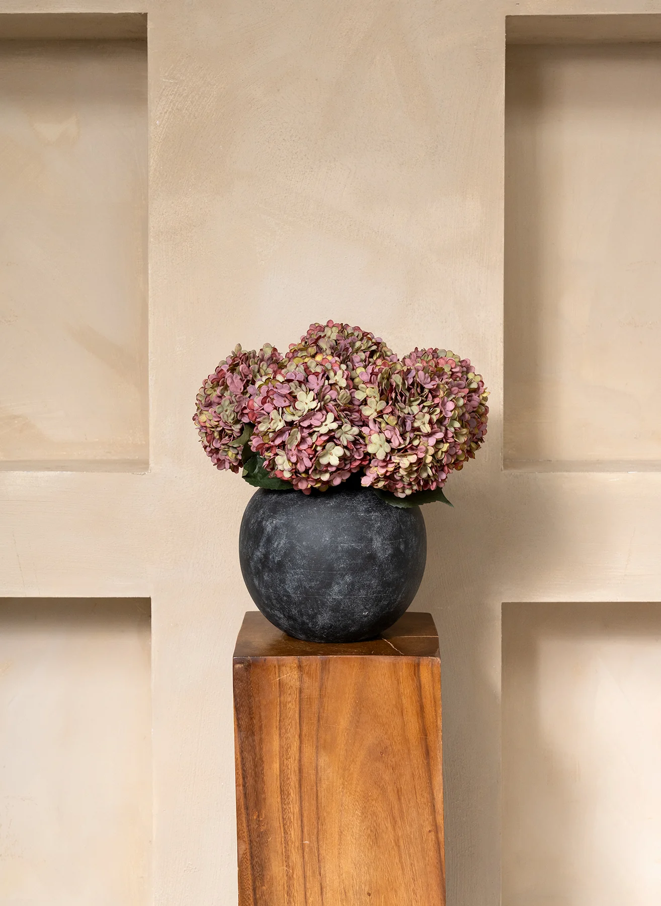 Grote Zijden Hortensia - Paars - Image 4