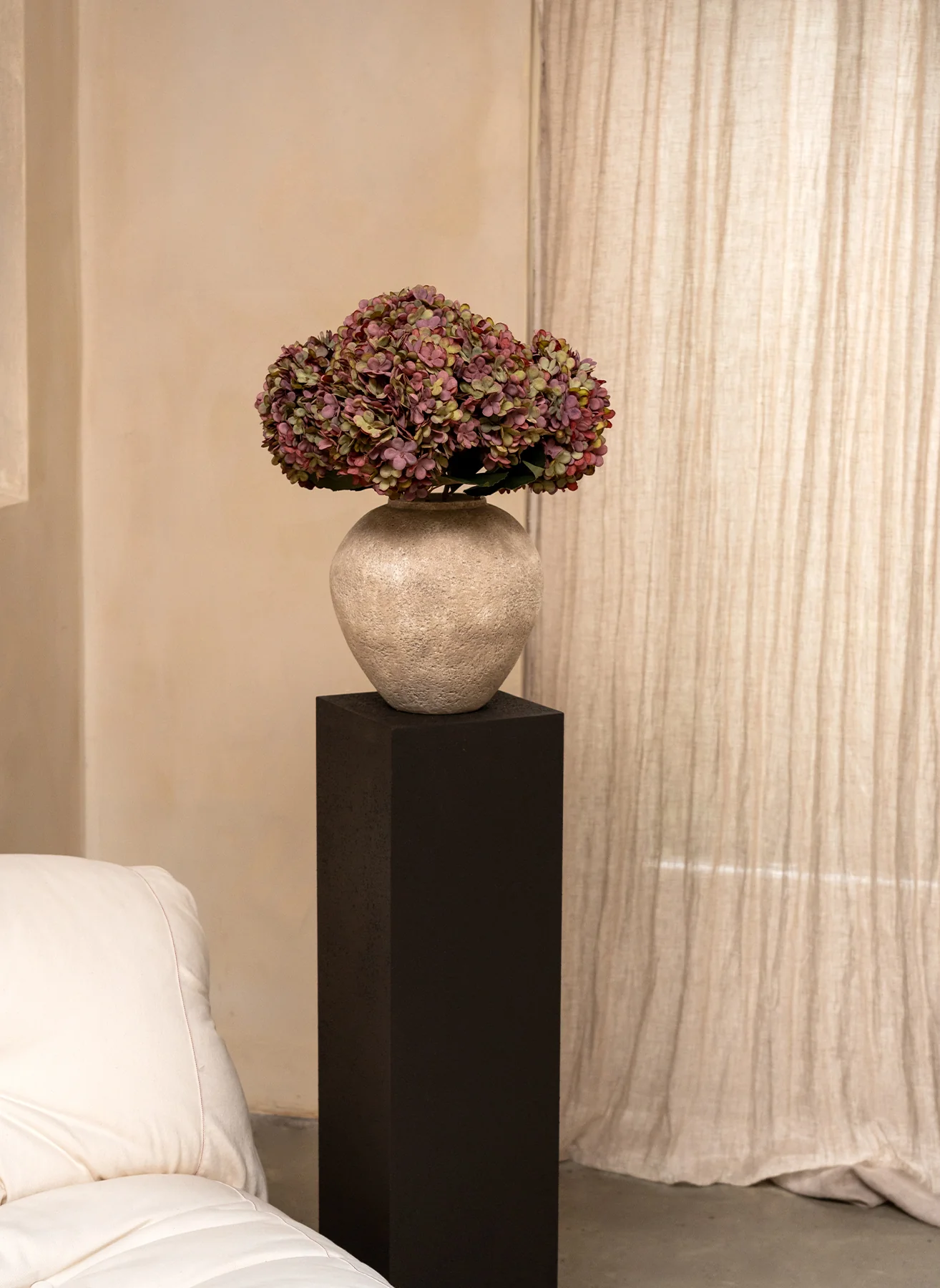 Grote Zijden Hortensia - Paars - Image 7