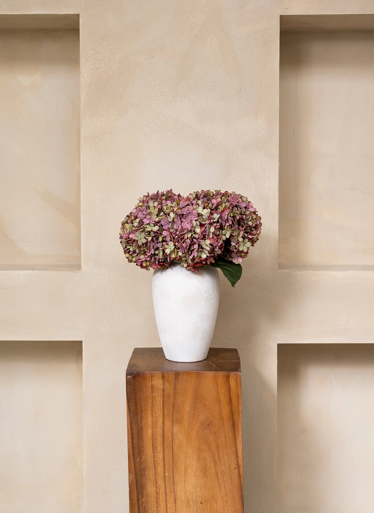 Grote Zijden Hortensia - Paars - Image 9