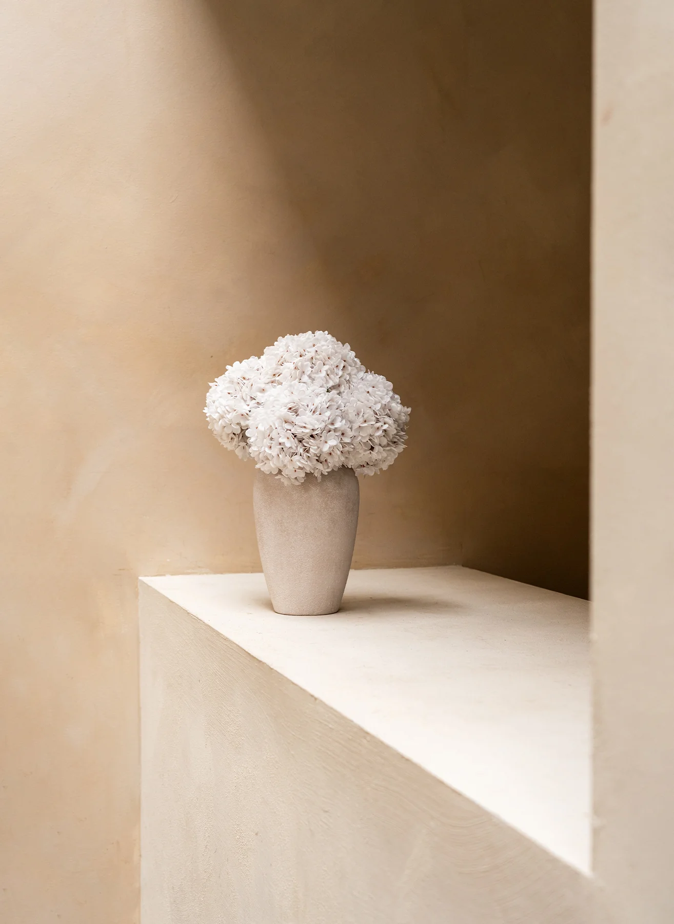 Grote Zijden Hortensia - Wit - Image 11