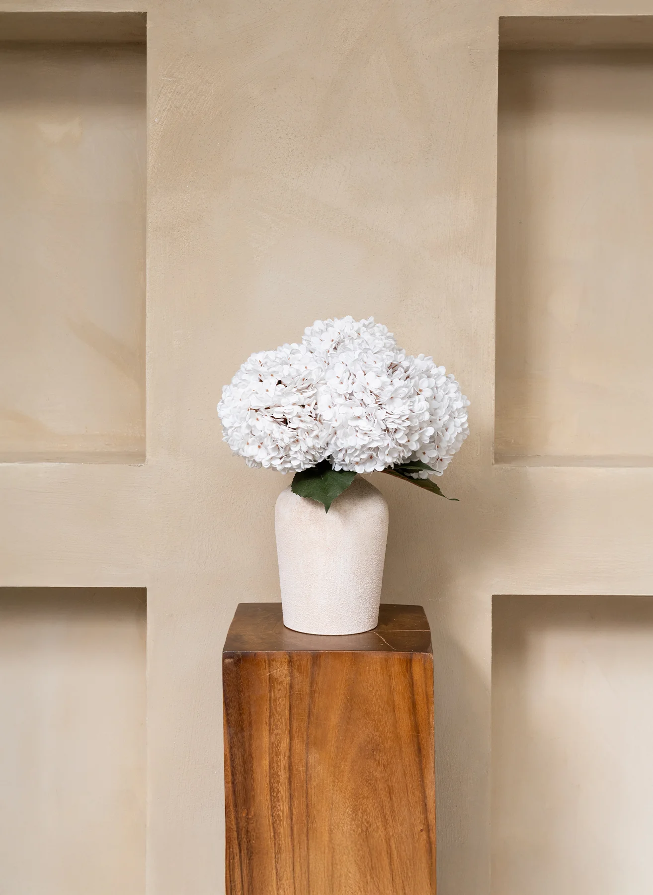 Grote Zijden Hortensia - Wit - Image 6