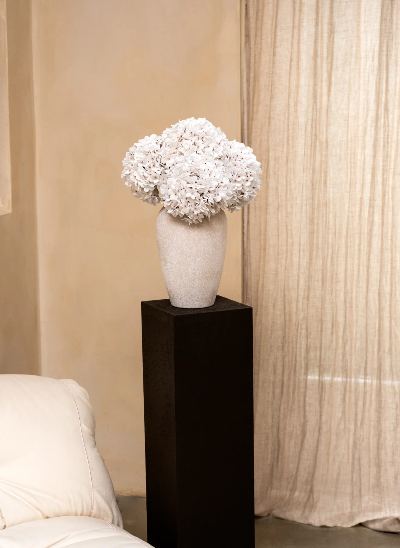 Grote Zijden Hortensia - Wit - Image 9