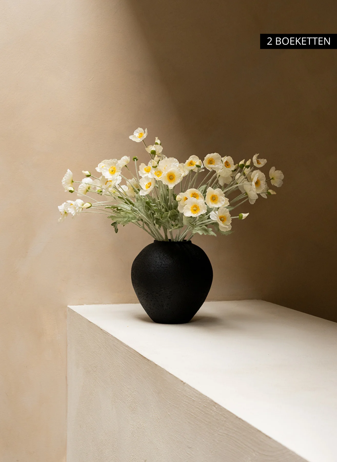 Arda vaas - Zwart - Image 3