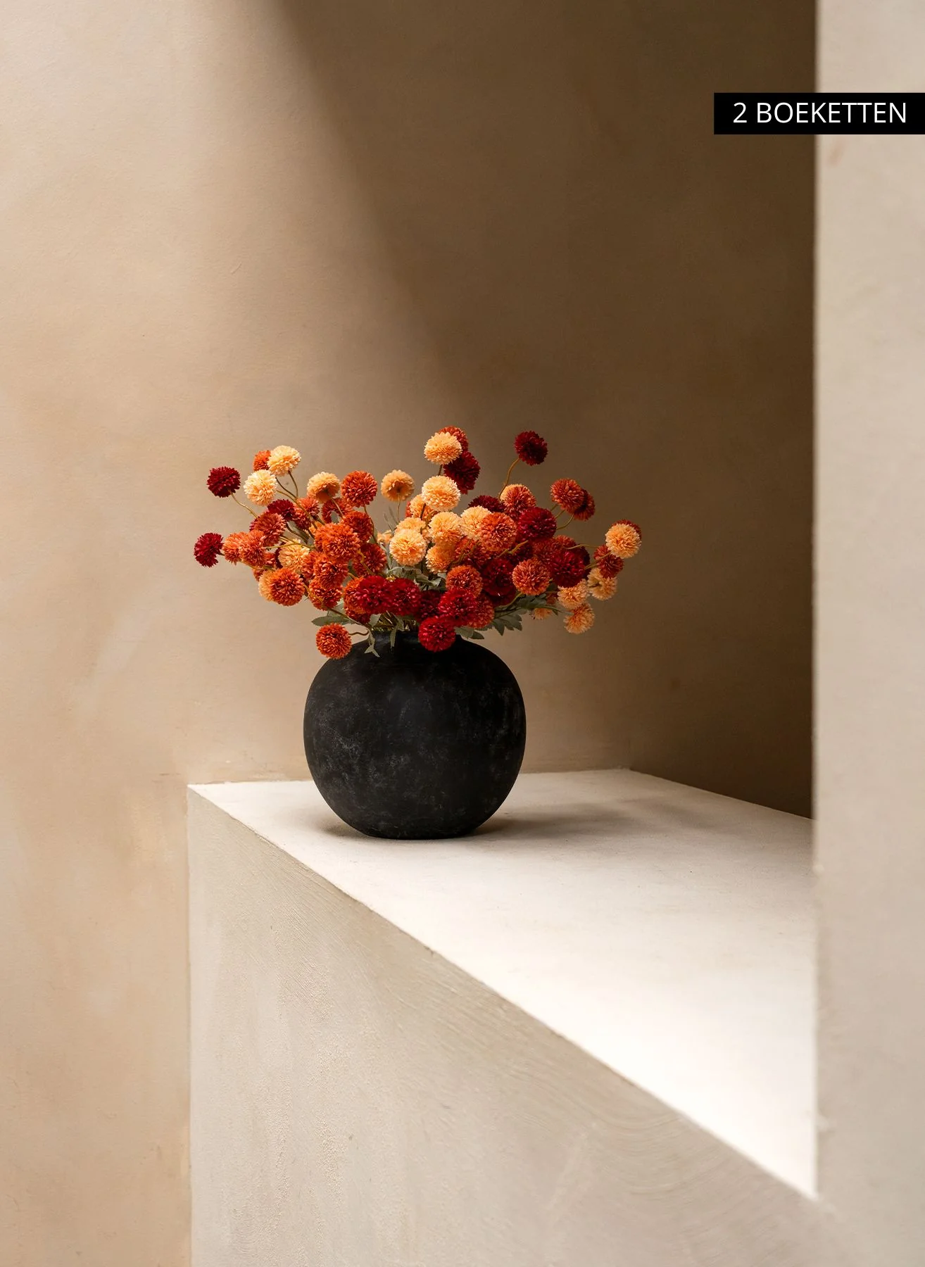 Terra vaas - Zwart - Image 3