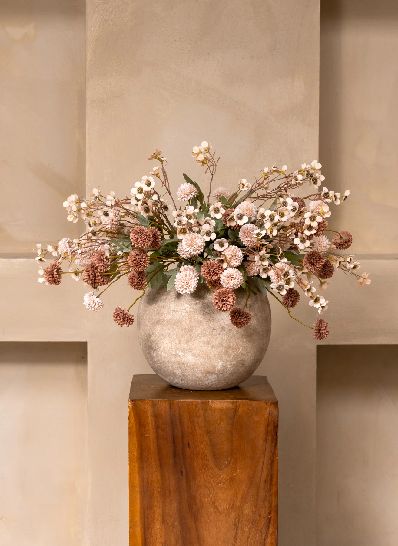 Wax Arrangement - Crème mix - Image 3