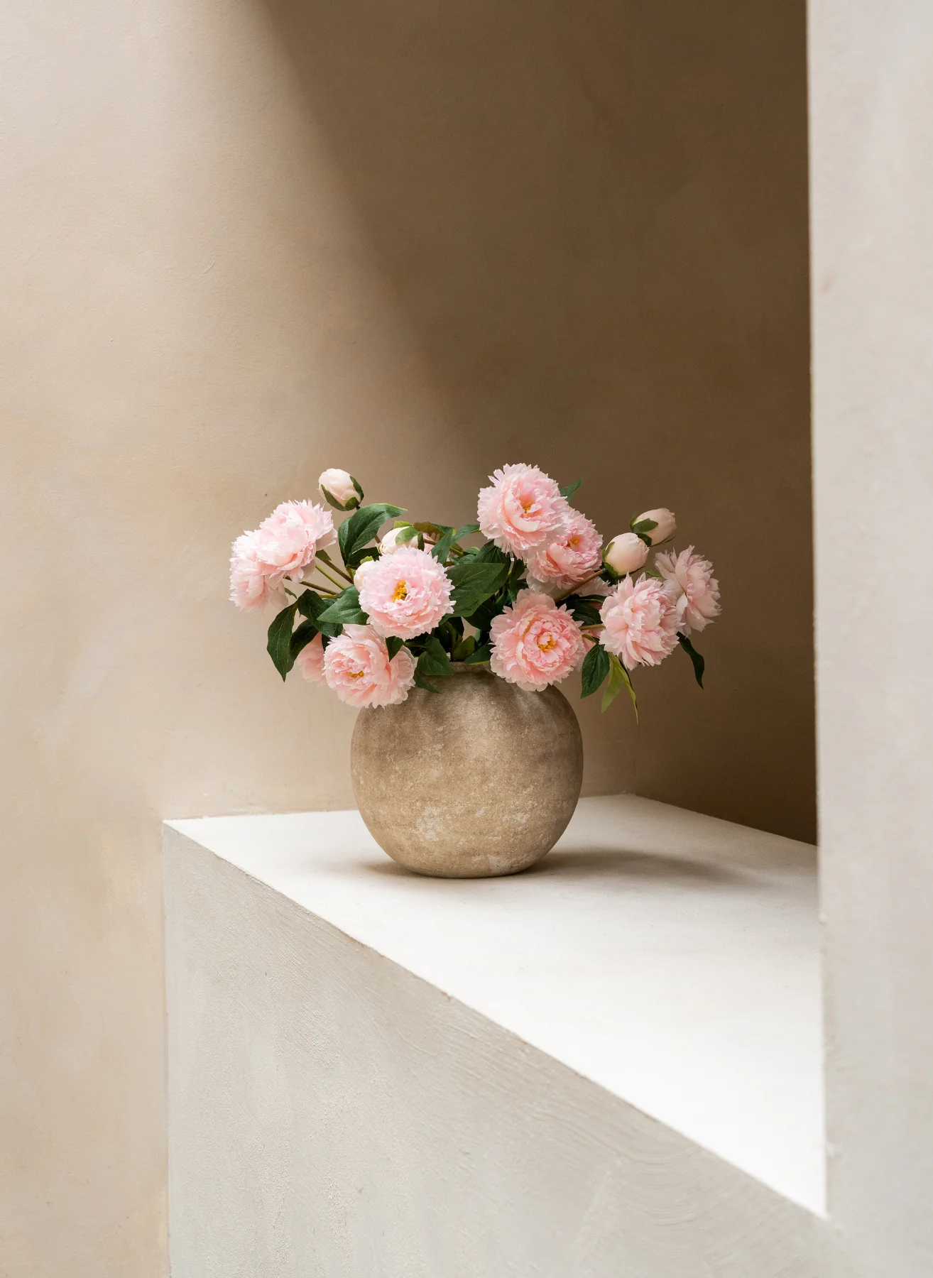 Zijden Pioenrozen - Roze - Image 3