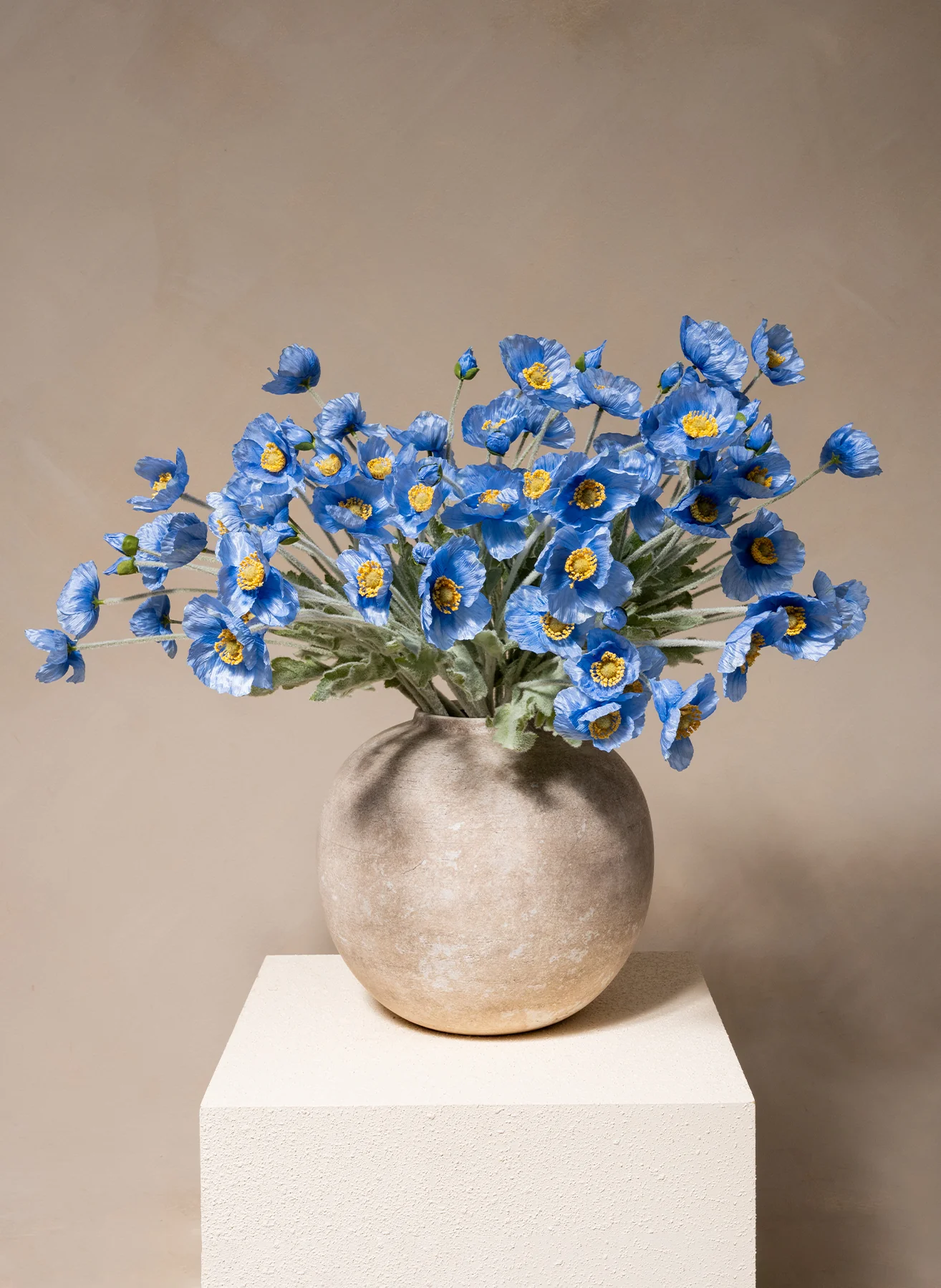 Zijden Klaprozen - Blauw - Image 3