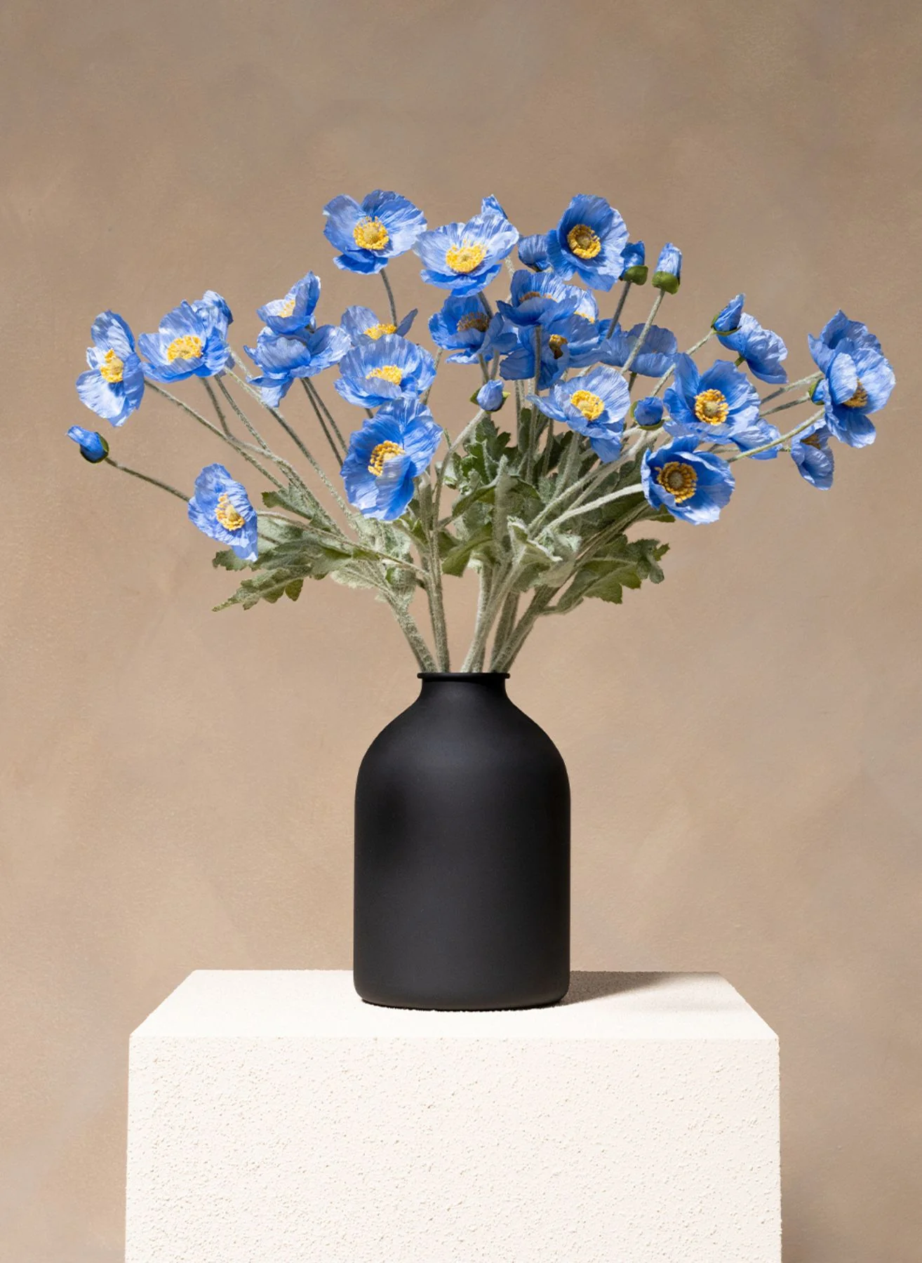 Zijden Klaprozen - Blauw - Image 4