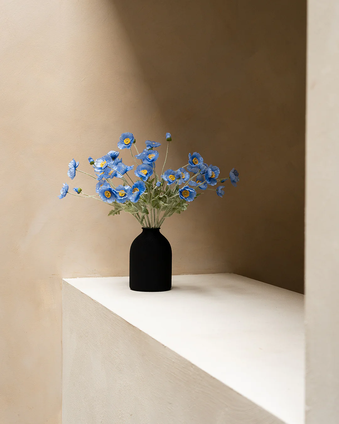Zijden Klaprozen - Blauw - Image 5