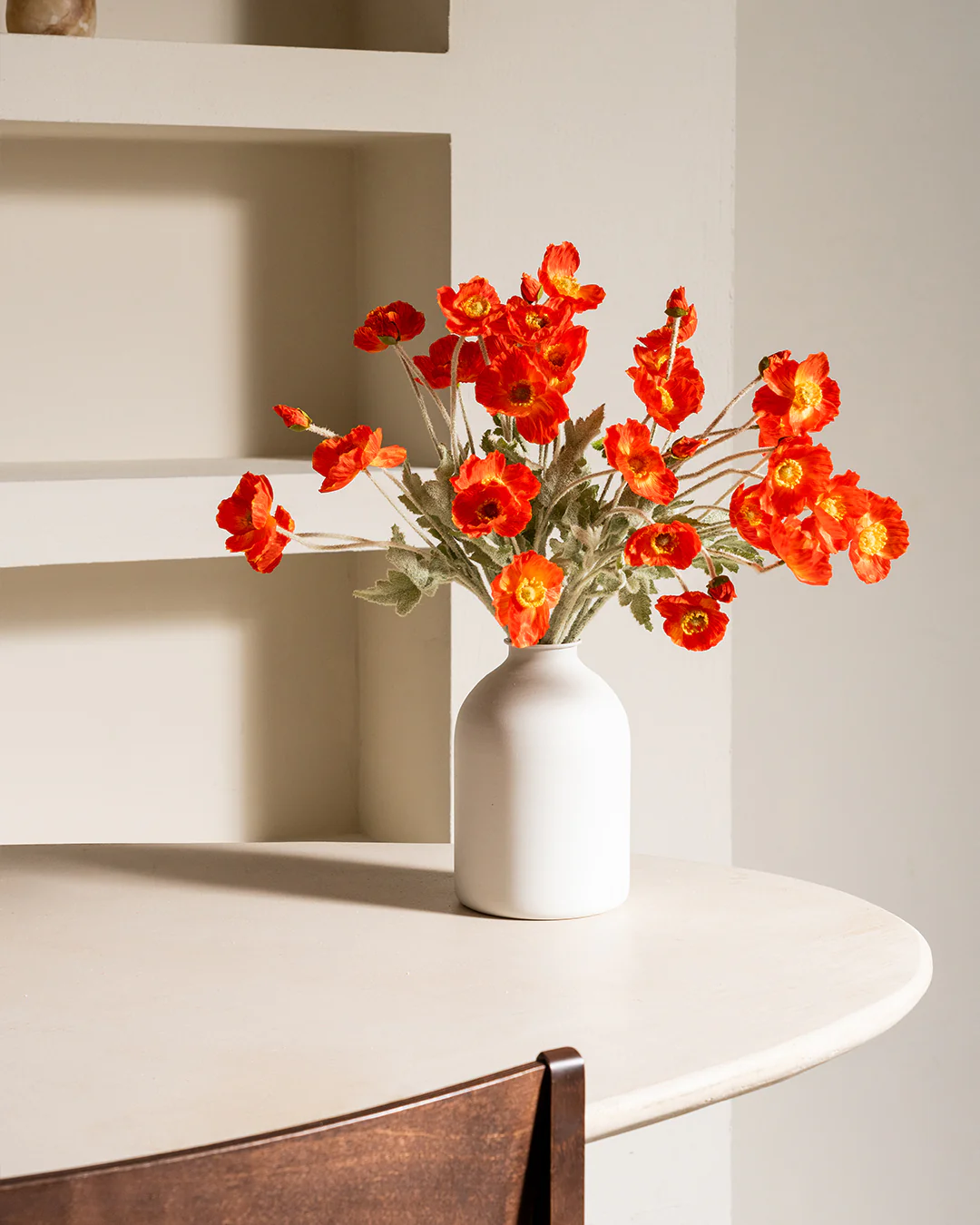 Zijden Klaprozen - Oranje - Image 3