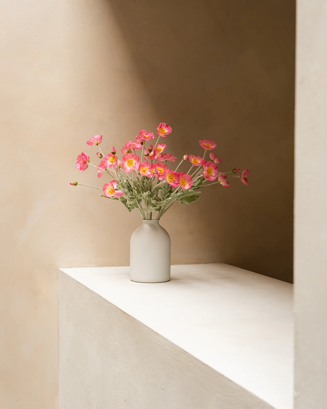 Zijden Klaprozen - Roze - Image 3