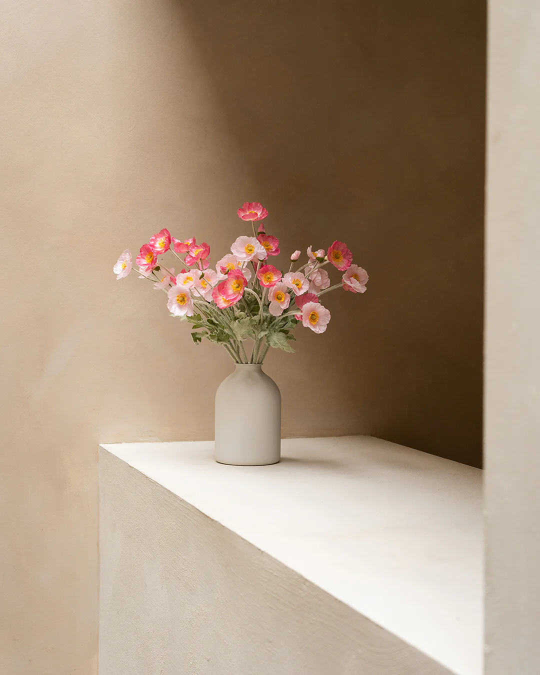 Zijden Klaprozen - Roze Mix - Image 4